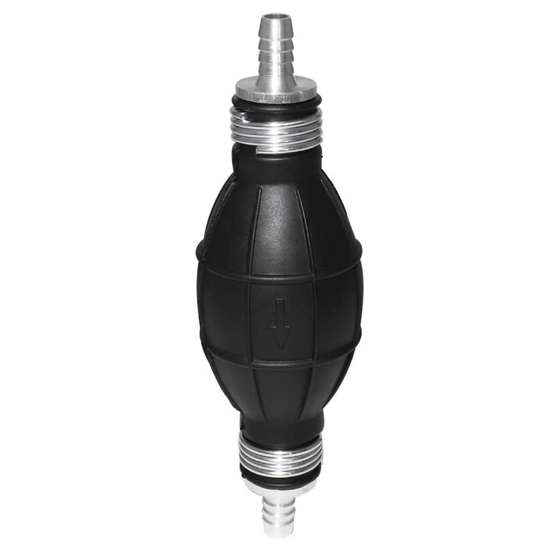 ePathChina 8mm 5/16 Black Primer Bulb Rubber Fuel Pump Transfer Vacuum Fuel Hand Primer Gasoline Petrol Diesel Pump for Marine Boat Accessories - Image 3
